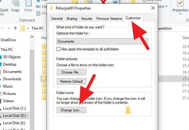 Cara Ganti Icon Folder dengan Foto