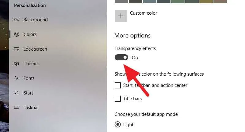 Cara Cepat Membuat Windows 10 Jadi Transparan dan Elegan 6 Cara Membuat Windows 10 Jadi Transparan Cara Cepat Membuat Windows 10 Jadi Transparan dan Elegan 4 Cara Membuat Windows 10 Jadi Transparan