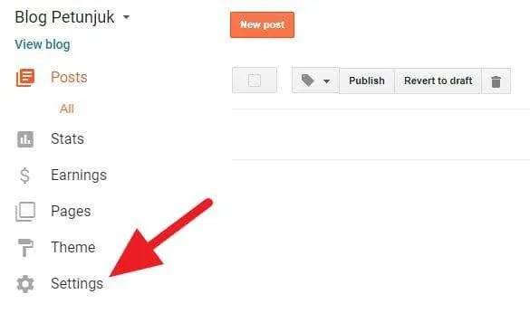 Cara Mengganti Nama Blogger