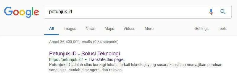 cara agar wordpress terdeteksi google