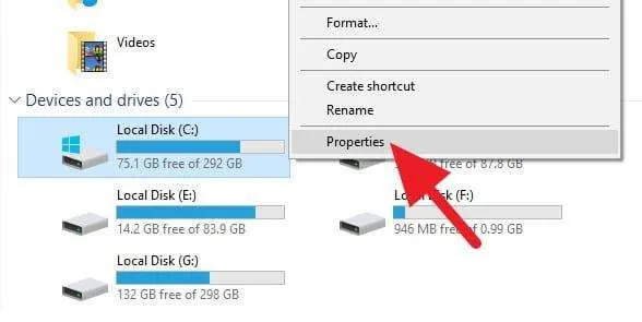 cara defrag Windows 10