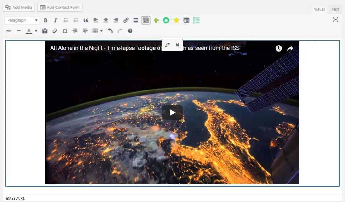 Cara Embed Video Youtube WordPress