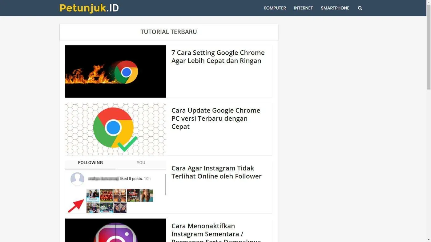 Cara Full Screen Google Chrome