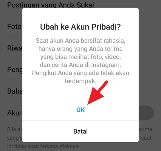5 Langkah Jadikan Instagram Bersifat Pribadi 8 Cara Instagram Bersifat Pribadi