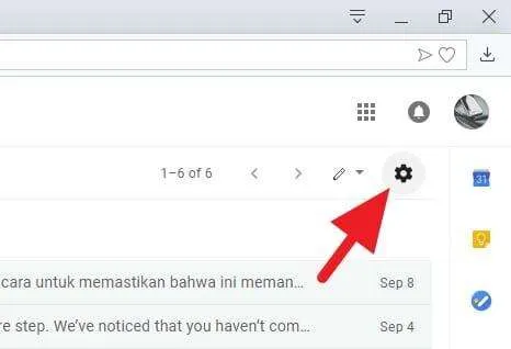 Cara Membuat Tampilan Gmail jadi Bahasa Indonesia 3 Cara Membuat Gmail Bahasa Indonesia