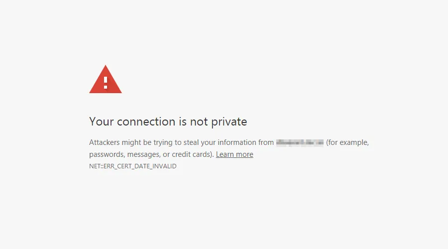 Cara Mengatasi Error Your connection is not private di Google Chrome