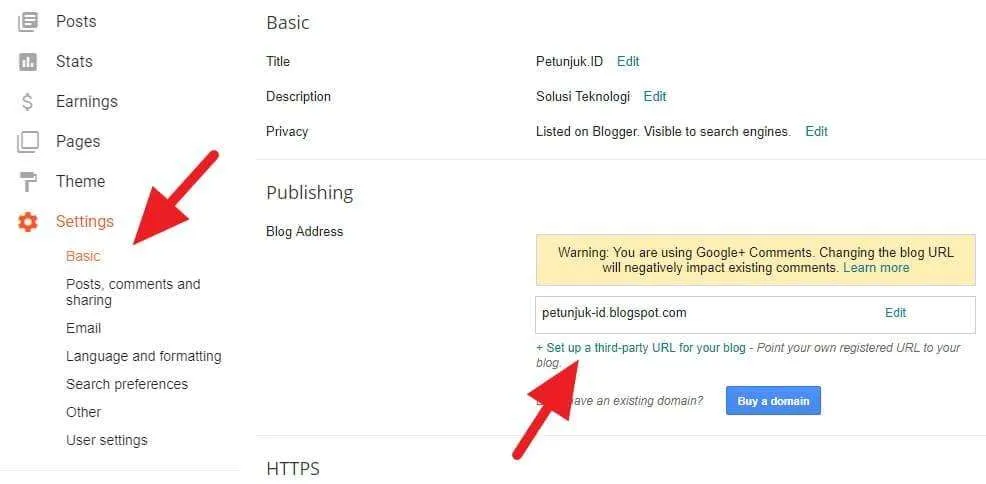 Cara Setting Domain Namecheap ke Blogspot