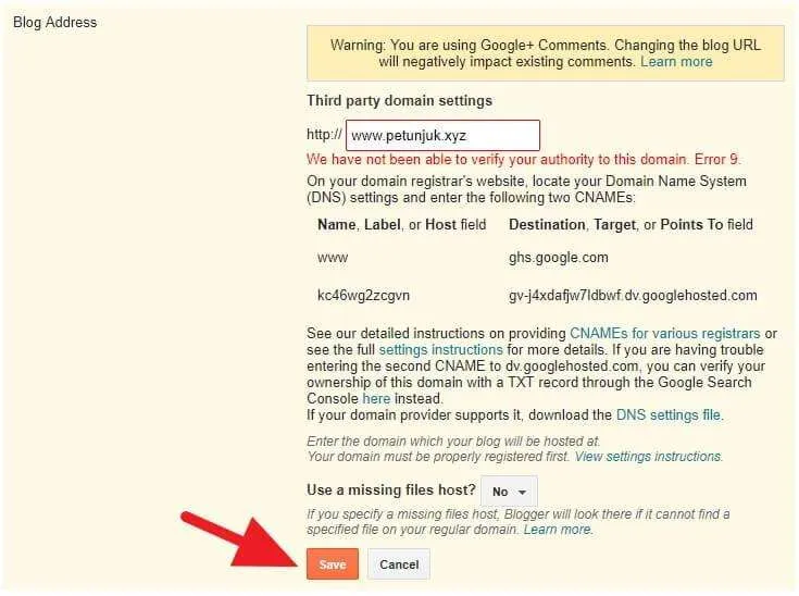 Cara Setting Domain Namecheap ke Blogspot