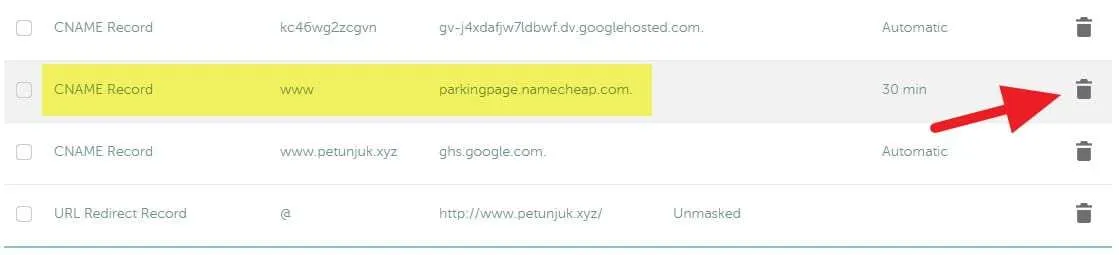 Cara Setting Domain Namecheap ke Blogspot