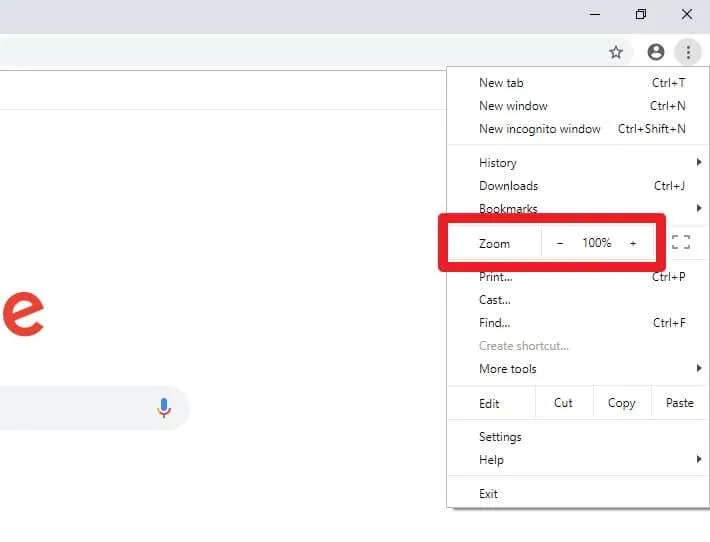 Cara Zoom Google Chrome