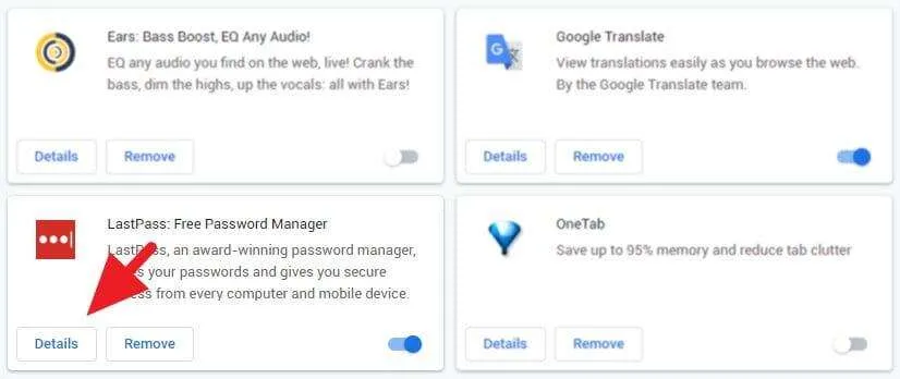 Cara mengaktifkan ekstensi di dalam mode Incognito