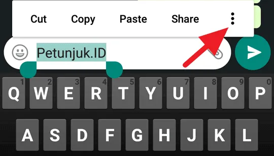 Cara Membuat Huruf Tebal, Miring, Dicoret, & Monospace di WhatsApp 7 Cara mengubah jenis huruf di WhatsApp