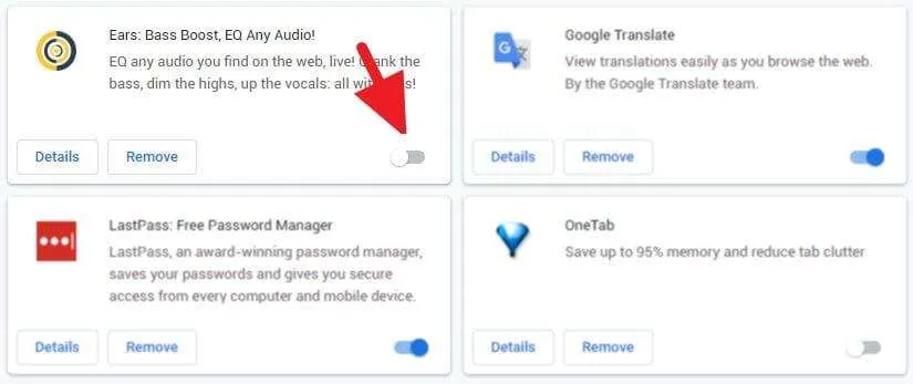 Cara menonaktifkan ekstensi Google Chrome