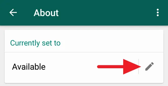 Status Offline WhatsApp