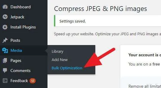 Kompres Gambar WordPress