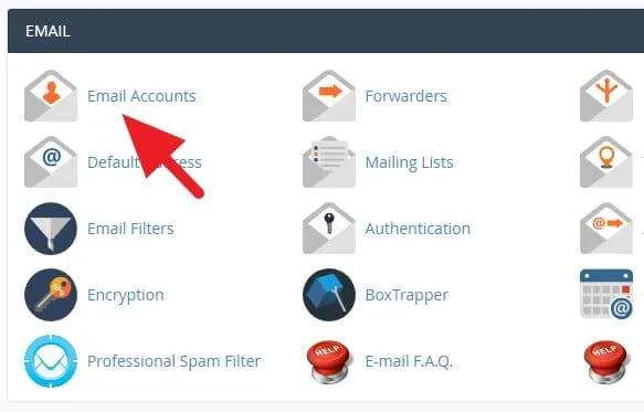 membuat email cpanel 2 Cara Membuat Email Gratis dengan Domain Sendiri di cPanel 4 membuat email cpanel 2