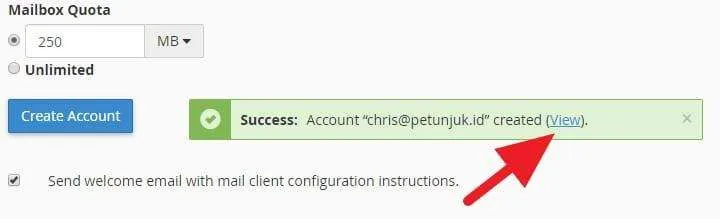membuat email cpanel 4 Cara Membuat Email Gratis dengan Domain Sendiri di cPanel 6 membuat email cpanel 4
