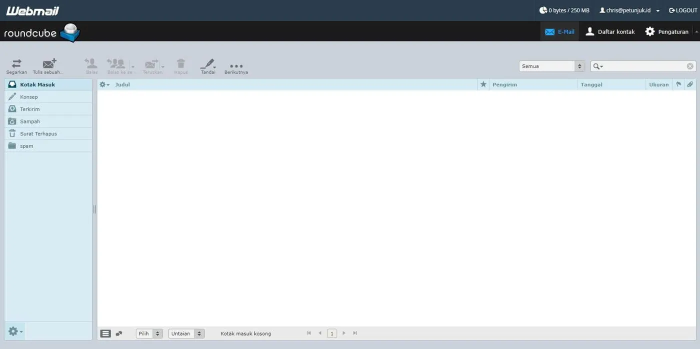 membuat email cpanel7 Cara Membuat Email Gratis dengan Domain Sendiri di cPanel 10 membuat email cpanel7