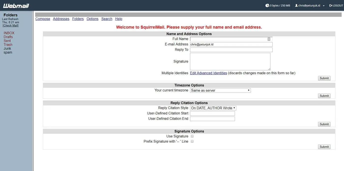membuat email cpanel9 Cara Membuat Email Gratis dengan Domain Sendiri di cPanel 11 membuat email cpanel9