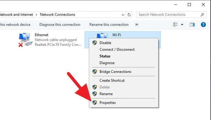 Ganti DNS Windows 1.1.1.1