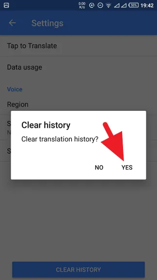Cara Melihat Riwayat Terjemahan di Google Translate Android 8 Melihat Riwayat Google Translate Android
