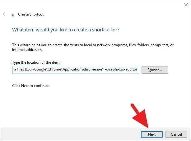 ERR_BLOCKED_BY_XSS_AUDITOR Chrome