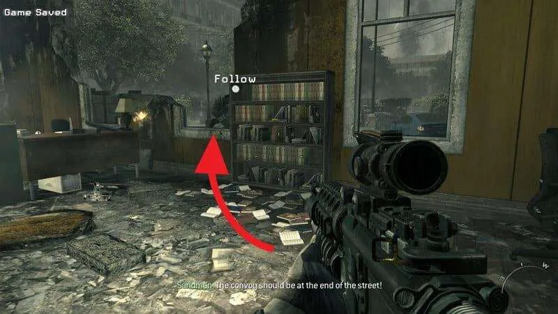 Cara Mengatasi Reliable Command Buffer Overflow di COD: MW3 6 Ikuti Sandman keluar gedung