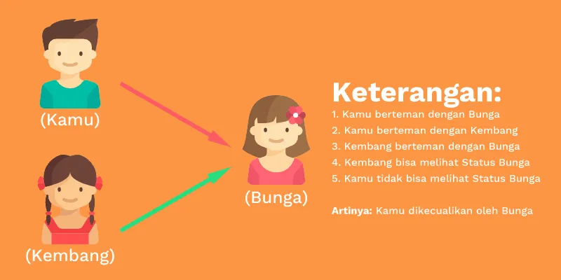 3 Cara Mengetahui Teman yang Mengecualikan Status WhatsApp ke Kamu 3 Tidak Bisa Melihat Status Teman, status whatsapp dikecualikan,