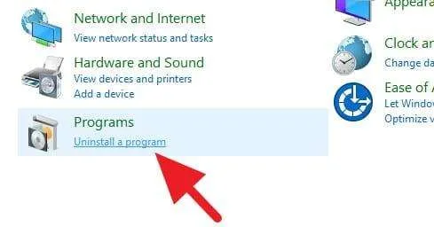 2 Cara Mencegah 'Avast Secure Browser' Terbuka Sendiri Saat Startup 7 Uninstall Program Control Panel