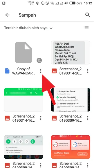 Cara Mengembalikan File yang Terhapus di Google Drive 5 Mengembalikan File Google Drive Terhapus 6 Cara Mengembalikan File yang Terhapus di Google Drive 3 Mengembalikan File Google Drive Terhapus 6