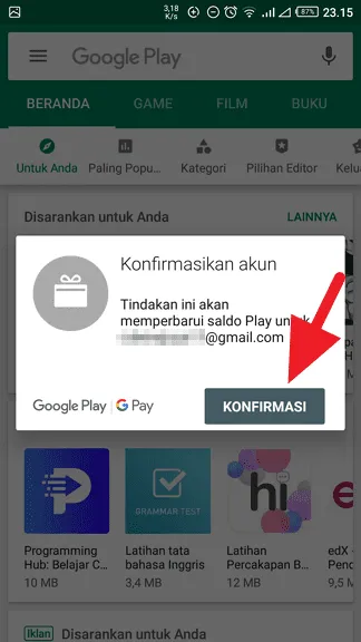 Redeem Kode Voucher Google Play 3 Cara Beli Voucher Google Play dengan OVO Points 13 Redeem Kode Voucher Google Play 3