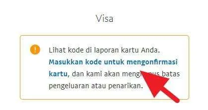 Cara Menghubungkan Kartu/Rekening ke PayPal (VERIFIKASI) 10 Input kode konfirmasi Paypal