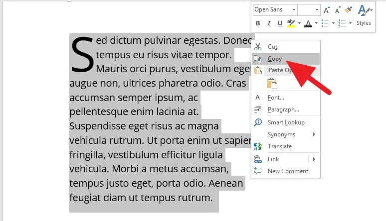 2 Cara Mudah Membuat Drop Cap di PowerPoint 7 Drop Cap PowerPoint 5 2 Cara Mudah Membuat Drop Cap di PowerPoint 7 Drop Cap PowerPoint 5