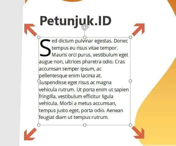 2 Cara Mudah Membuat Drop Cap di PowerPoint 9 Drop Cap PowerPoint 7 2 Cara Mudah Membuat Drop Cap di PowerPoint 9 Drop Cap PowerPoint 7