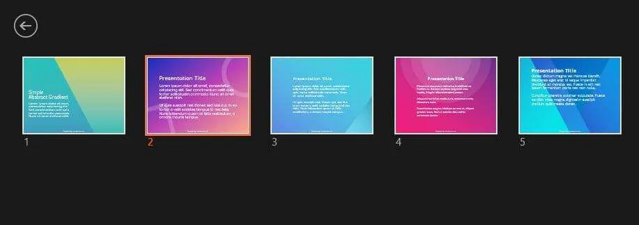 See All Slides Thumbnail