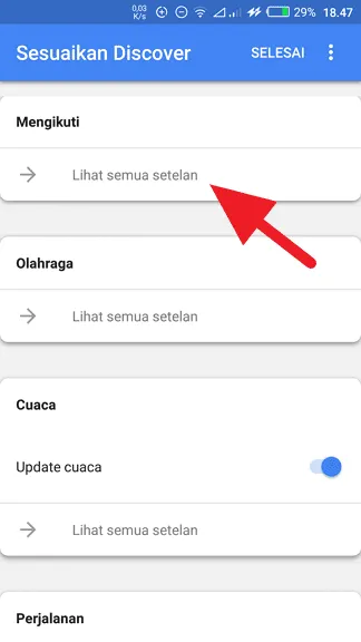 Ganti Topik Berita Chrome 3 3 Cara Mengubah Topik "Artikel untuk Anda" di Chrome Android 5 Ganti Topik Berita Chrome 3