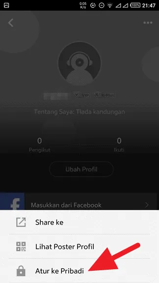 Sembunyikan Akun Joox 4 3 Cara Menghapus Akun Joox 8 Sembunyikan Akun Joox 4