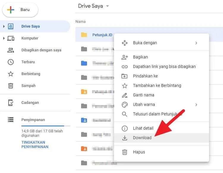 3 Cara Ketahui Ukuran Folder Google Drive dengan Mudah 3 Download Folder Google Drive 3 Cara Ketahui Ukuran Folder Google Drive dengan Mudah 3 Download Folder Google Drive