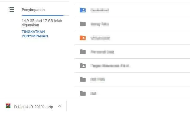 3 Cara Ketahui Ukuran Folder Google Drive dengan Mudah 6 File terdownload 3 Cara Ketahui Ukuran Folder Google Drive dengan Mudah 6 File terdownload