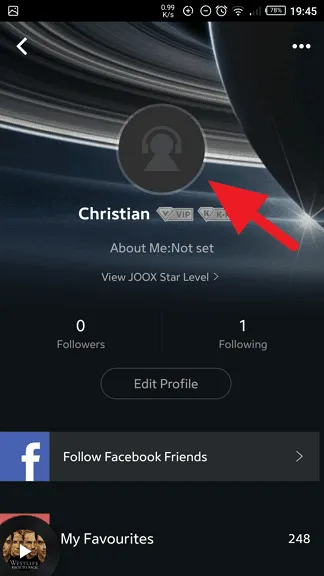Cara Ganti Foto Profil 'Joox' Sesuai Keinginan 5 Ganti Foto Profil Joox 6 Cara Ganti Foto Profil 'Joox' Sesuai Keinginan 3 Ganti Foto Profil Joox 6