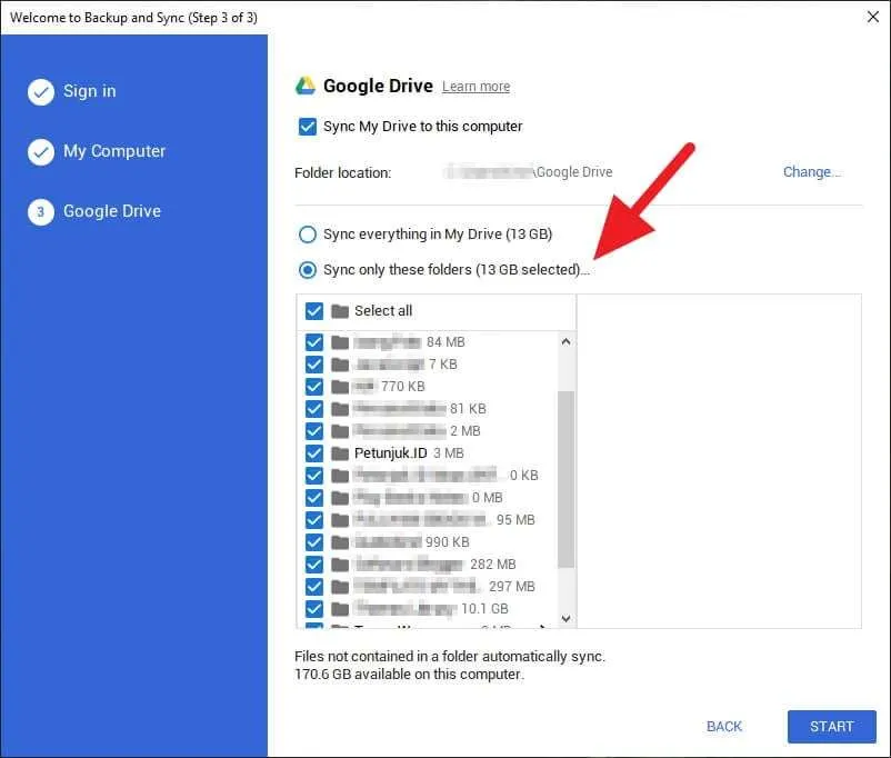 3 Cara Ketahui Ukuran Folder Google Drive dengan Mudah 10 Ukuran file Google Drive Backup Sync 3 Cara Ketahui Ukuran Folder Google Drive dengan Mudah 10 Ukuran file Google Drive Backup Sync
