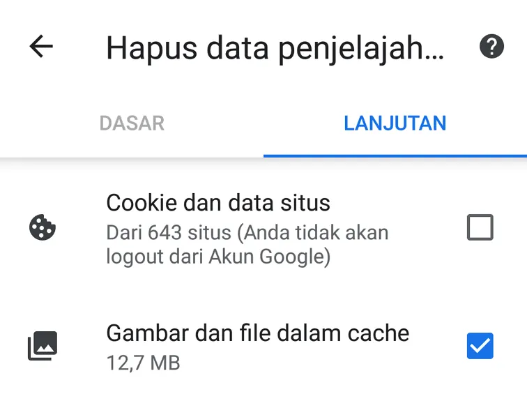 7 Cara Membuat Chrome Android Lebih Cepat 8 Cache Chrome 7 Cara Membuat Chrome Android Lebih Cepat 8 Cache Chrome