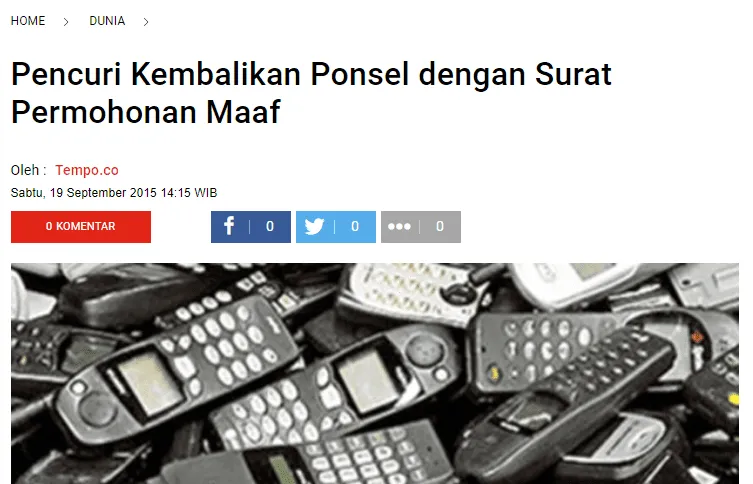 3 Cara Kembalikan Foto dari Ponsel yang Hilang/Dicuri 4 Pencuri kembalikan ponsel 1 3 Cara Kembalikan Foto dari Ponsel yang Hilang/Dicuri 4 Pencuri kembalikan ponsel 1
