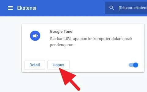 Cara Cepat Hapus Ekstensi di Google Chrome PC 4 Tombol hapus ekstensi Cara Cepat Hapus Ekstensi di Google Chrome PC 4 Tombol hapus ekstensi