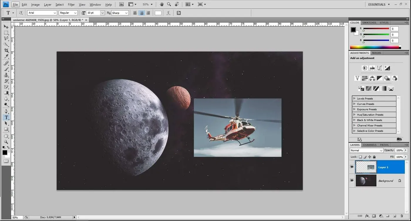 Cara Membalikkan Gambar di Photoshop 7 Membalik objek Photoshop Cara Membalikkan Gambar di Photoshop 7 Membalik objek Photoshop