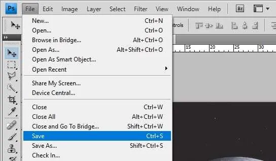 Cara Membalikkan Gambar di Photoshop 9 Save Photoshop 2 Cara Membalikkan Gambar di Photoshop 9 Save Photoshop 2