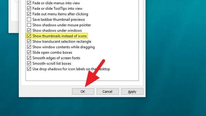 Cara Mengatasi Gambar Thumbnail Tidak Muncul di Windows 10 12 Show thumbnails instead of icons Cara Mengatasi Gambar Thumbnail Tidak Muncul di Windows 10 12 Show thumbnails instead of icons