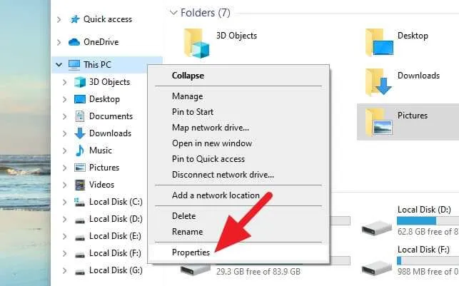 Cara Mengatasi Gambar Thumbnail Tidak Muncul di Windows 10 9 This PC Properties Cara Mengatasi Gambar Thumbnail Tidak Muncul di Windows 10 9 This PC Properties