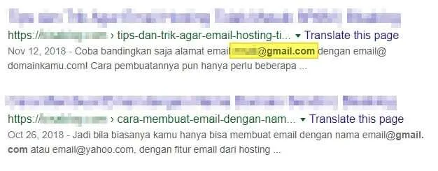 email ditemukan 4 Cara Mengetahui Kontak Pemilik Website dengan Mudah 8 email ditemukan