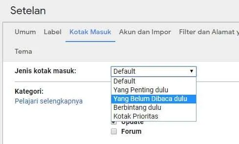 yang belum dibaca dulu Cara Mudah Mencari Email yang Belum Dibaca di Gmail 11 yang belum dibaca dulu